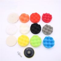 14Pcs 3Inch Car Polishing Self Adhesive Polishing Waxing Sponge Wool Wheel Polishing Pad for Car Polisher Drill Detail Cleaning