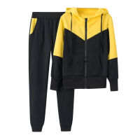 2021 Tracksuit Women Warm Hoodie Sweatshirts And Long Pant Fashion Two Piece Sets Sporting Suit Femme Clothing