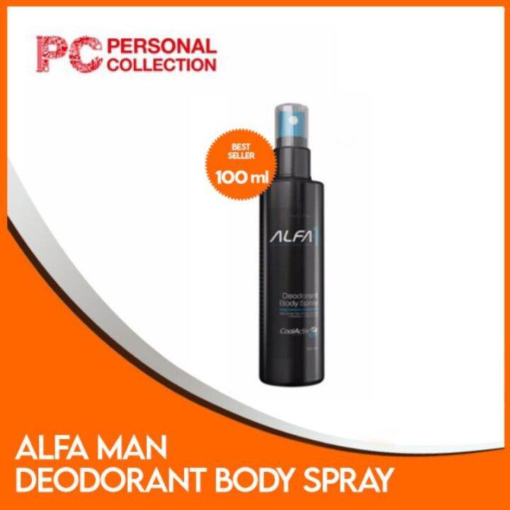 Personal Collection Alfa 1 Advanced Men's Care (Deo Spray, Soap, AntiDandruff Shampoo, Facial