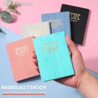 ▦◄✧ 2023 A7 Mini Notebook 365 Days Portable Pocket Notepad Daily Weekly Agenda Planner Notebooks Stationery Office School Supplies