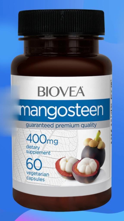 BIOVEA MANGOSTEEN EXTRACT 400 mg / 60 Vegetarian Capsules