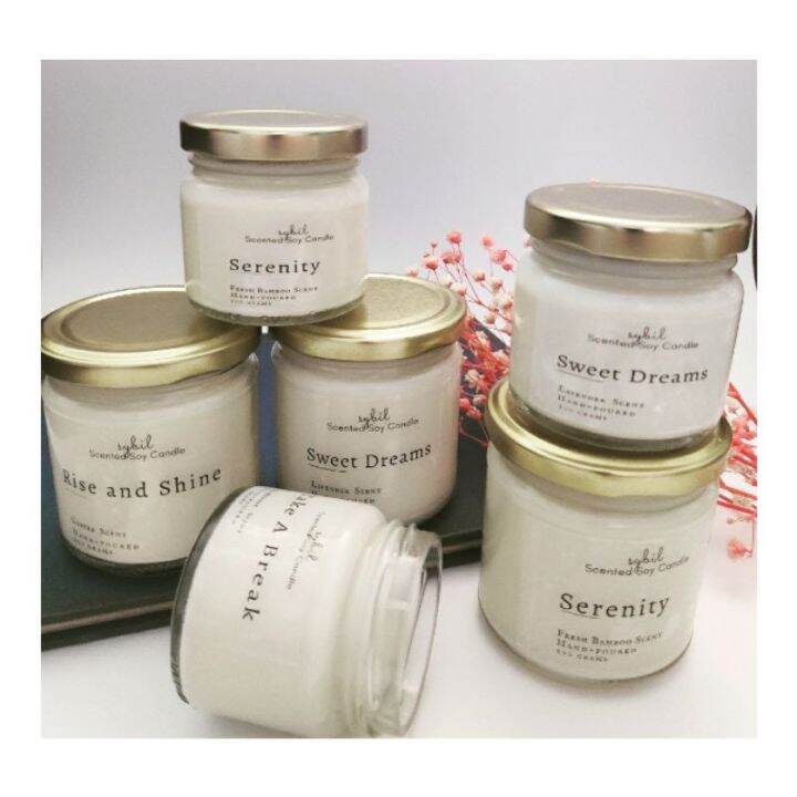 Immediate delivery Sybil Scented Soy Candles Classic Scents Lazada PH
