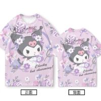 2023 Newkuromi อะนิเมะแขนสั้นเสื้อยืดสินค้าสองมิติน่ารักฤดูร้อนส่วนที่เหลือหลวม