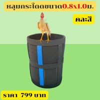 ?กล่องบินไก่ชน?ถังกระโดดไก่ชน?หลุมกระโดดไก่ชน?สังเวียนไก่ชน?ขนาด80x100ซม.?อุปกรณ์ฝึกซ้อมสำหรับไก่ชน