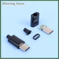 Blowing 2ชุด Type-C Mirco USB 3.1 high current Fast CHARGING CONNECTOR ปลั๊กชาย