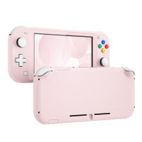 eXtremeRate Soft Touch Cherry Blossoms Pink DIY Replacement Shell Housing Case Cover with Screen Protector for NS Switch Lite