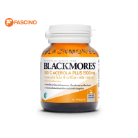 Blackmore Bio C Acerola Plus 1500mg แบล็คมอร์วิตามินซี วิตามินซีเข้มข้น แบบ 40 เม็ด