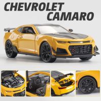 เทียม 1:24 Camaro Hornet Lamborghini รุ่นรถโลหะผสมรถสปอร์ตโมเดลรถตกแต่งของขวัญเด็กผู้ชาย 2023