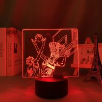 Led Night Light Lamp Anime 3d Lamp Slam Dunk for Bedroom Decor Kids Brithday Gift Manga Room Desk Led Light Slam Dunk