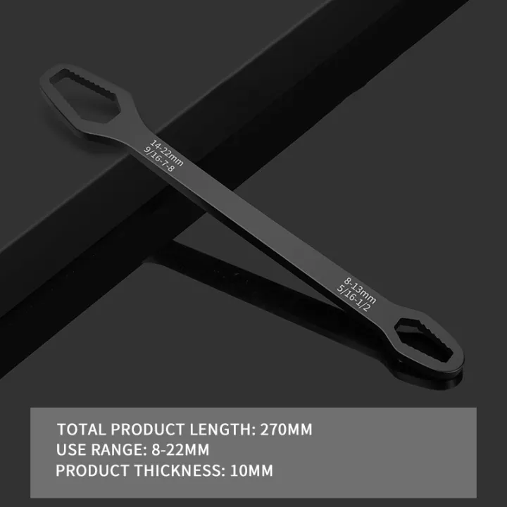 Torx Wrench Adjustable Glasses Wrench 822mm Ratchet Spanner for