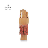 [ NASHA MADE IN MARS ] Watch Exotic | Tangerine กระเป๋าข้อมือหนังงูสีส้ม