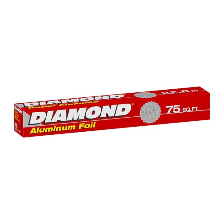 diamond-aluminum-foil-75-sq-ft-ไดมอนด์-อะลูมิเนียมฟอยล์-ขนาด-75-ตารางฟุต