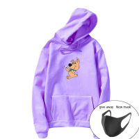 Scrappy Doo hoodie full sleeve cute dog print sweatshirt kawaii hoodie female kung Scrappy Dappy Doo sudaderas mujer