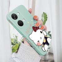 เคสสำหรับ OnePlus Nord 3 5G เคสโทรศัพท์ลายการ์ตูนน่ารัก Hello Kity ขอบสี่เหลี่ยมปลอกซิลิโคนน้ำเคสป้องกันกล้องคลุมทั้งหมด