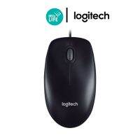 LOGITECH USB Optical Mouse รุ่น M100R สีดำ