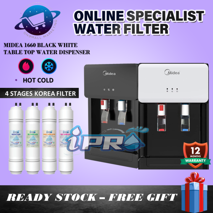 Midea Alkaline Water Dispenser Penapis air panas sejuk Hot & Cold Model