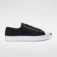 Converse รองเท้าผ้าใบ Jack Purcell Ox | Black/White/Black ( 164056CBK )