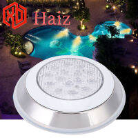 12V 18W LED Underwater Lamp Waterproof Wallmounted Landscape Warm Light for Swimming Pool