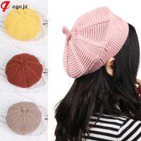 CGCJZ Fashion Solid Color Spring Autumn Winter Artist Hats Vintage Berets Ski Bonnet Knitting Beanie