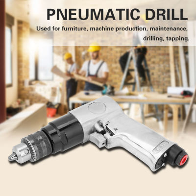 AD-102 3/8-Inch Pneumatic Drill Air Drill Tool for Hole Drilling 1700rpm