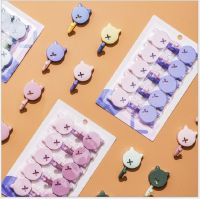 Cartoon Hook Creative Coat Key Load Bearing Seamless Cute Decorative Wall Hanging Strong Viscose Glue Crochet Free Punch