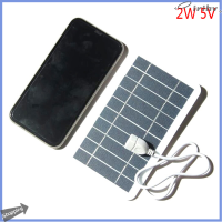 jianzhanqinl 2W 5V 400mA SOLAR PANEL ระบบพลังงานแสงอาทิตย์สำหรับโทรศัพท์มือถือ Battery Charger USB OUTPUT