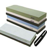 Oilstone Whetstone Sharpener Sharpening Stone Grindstone เครื่องมือ Fine Grinding Whetstone มีดครัวไม้ไผ่ Base