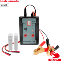 Instruments ตัวทดสอบหัวฉีดน้ำมันและอะแดปเตอร์สำหรับวินิจฉัยการทำความสะอาดหัวฉีดชุดเครื่องมือทำความสะอาด DIY 12V/5V สามารถสลับการป้องกันไฟฟ้าลัดวงจรได้