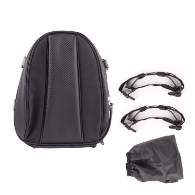 ✷☫ Motorcycle Rear Bag Waterproof Tail Bags Back Seat Bags Travel Bag 7.5-10L Luggage Bag for Motoecycle Helmet Backpack Rear Bag