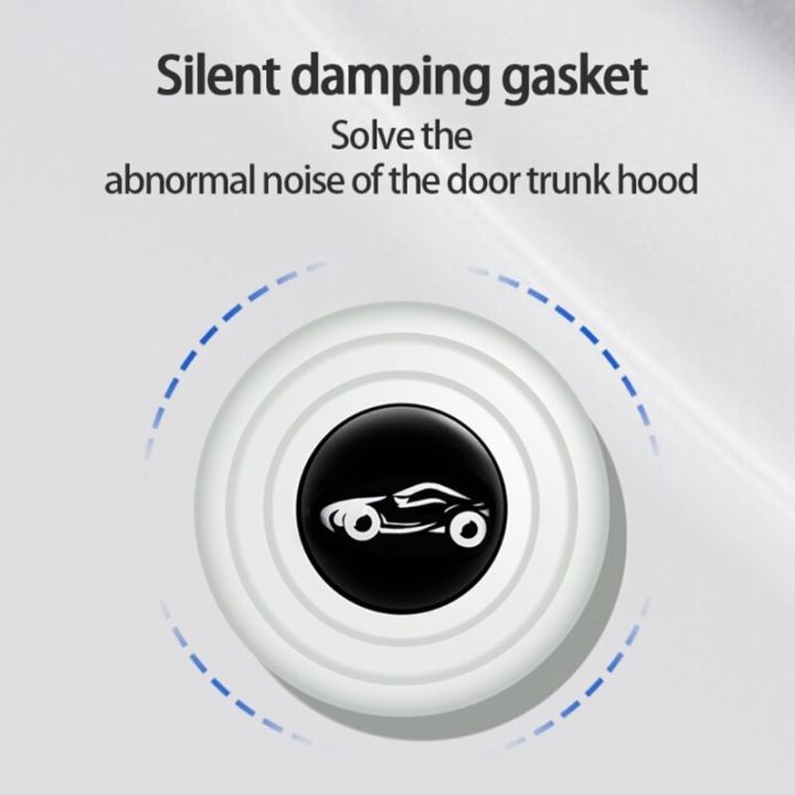 สติกเกอร์โช้คอัพ10x-ประตูรถยนต์-ปะเก็นเสียงเงียบ-a70f-กันกระแทกแผ่นรองป้องกันความร้อนเสียง