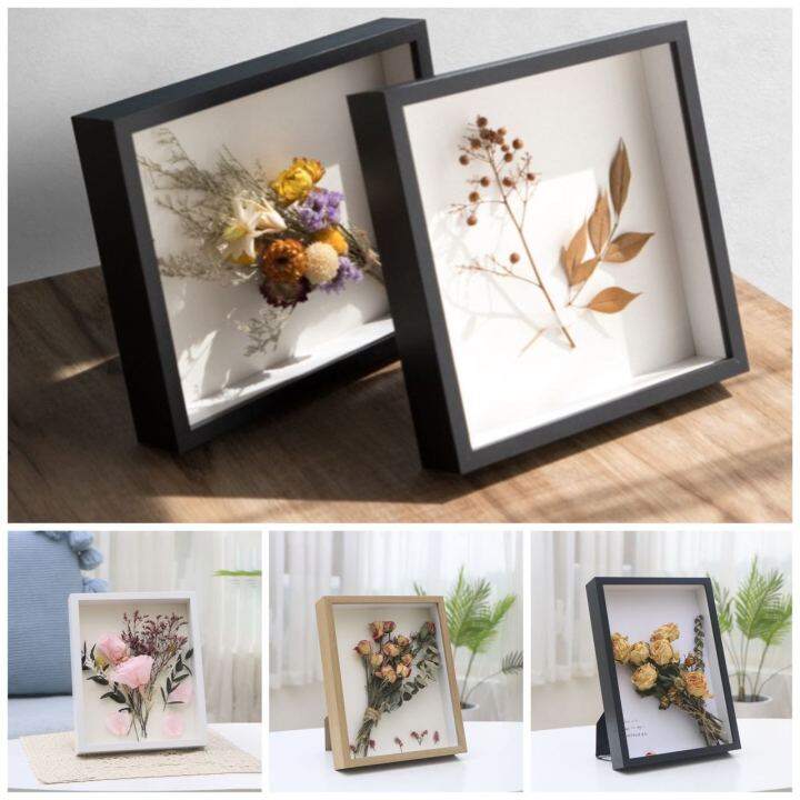 Ready Stock Acrylic 3D 3cm Depth Photo Hollow Frame Wooden Frame DIY ...