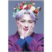 Canvas Poster Custom Hongjoong Ateez Canvas Painting Poster Home Decor Cloth Fabric Wall Art Poster 12.15