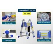 2m40 + 2m40Thang nhôm rút gọn chữ A Advindeq ADT708BHÀNG CHÍNH HÃNG BẢO