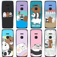 Bears For Casing Nokia 8210 4G Camera Protect Protective Candy Color Silicone Cover