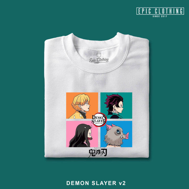 Epic clothing official - Demon Slayer V2(Unisex)(Cotton)(Asian Size ...