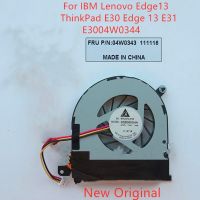 พัดลมระบายความร้อน GPU CPU แล็ปท็อปของแท้ใหม่สำหรับ IBM Lenovo Edge13 Thinkpad E30 Edge 13 E31 E3004W0344พัดลม