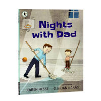 Nights with dad and dad at night childrens Enlightenment English story book English original 3-6-9-year-old childrens picture book parents and children read bedtime stories imported English Enlightenment picture book