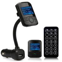 MP3 บลูทูธเครื่องเล่น FM เครื่องส่งสัญญาณโมดูเลเตอร์ SD MMC USB ระยะไกล