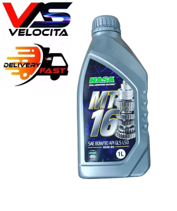 NASA GEAR OIL 80W90 MT16 MANUAL TRANSMISSION FLUID (1 LITRE) Lazada