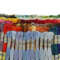 ✈♂ Amo Choose 505 Plain DMC Select Colors Double Mercerized Egyptian Cotton Embroidery Floss Cross Stitch Thread 8 Meter Long Skein