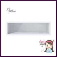 กล่องเสริม CABIN ลายผ้า 60x20 ซม. สีขาวWALL KITCHEN CABINET PROUD 60x20CM WHITE **ราคาดีที่สุด**