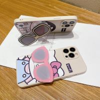 Xiaomi Redmi 10A 10C 12C 9T Note 12S 12 11 11S 10 9 9 9S 8 9A 9C X3 Poco A1 A2 Mi 11 12 13 Lite 12T 11T 10T Pro Hello Kitty Stand เคสโทรศัพท์นุ่มตลก