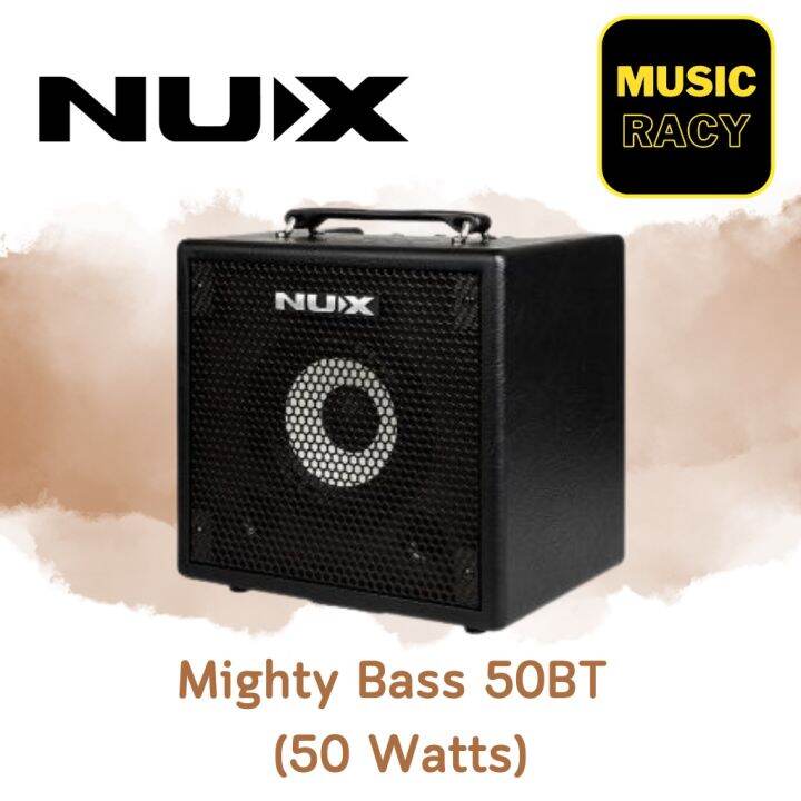 แอมป์เบส NUX Mighty B 50BT (50 Watts) ลำโพงขนาด 6.5 นิ้ว | Lazada.co.th