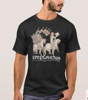 Jesus In Front Of The Templers Crusaders. Christian Warrior T-Shirt. Summer Cotton Short Sleeve O-Neck Mens T Shirt New S-3Xl - T-Shirts - Aliexpress