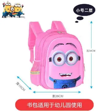 Waterproof Minions Despicable Me Backpack Back to School 