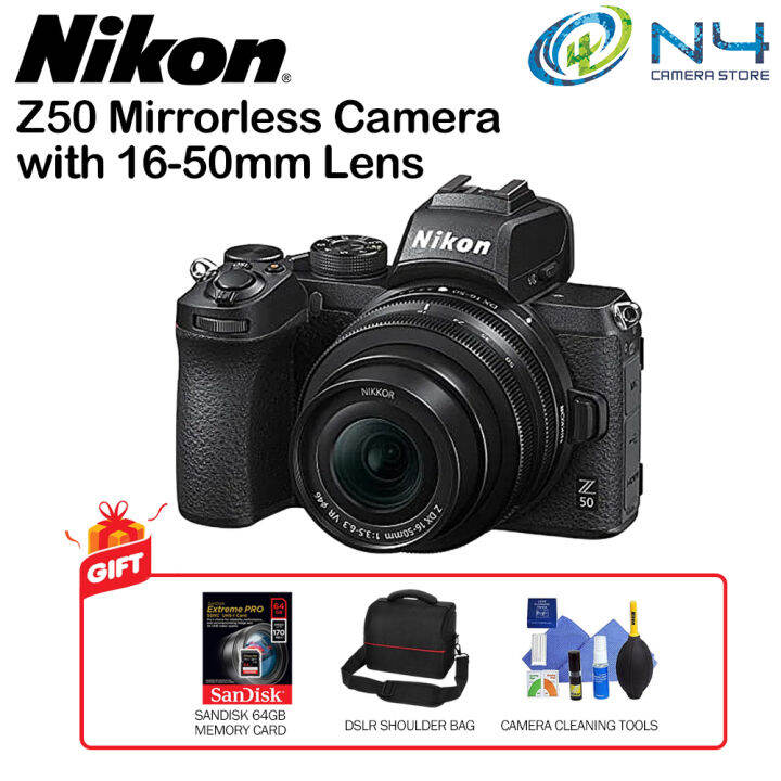 Nikon Z50 / Z 50 Mirrorless Digital Camera With 16-50mm | Lazada