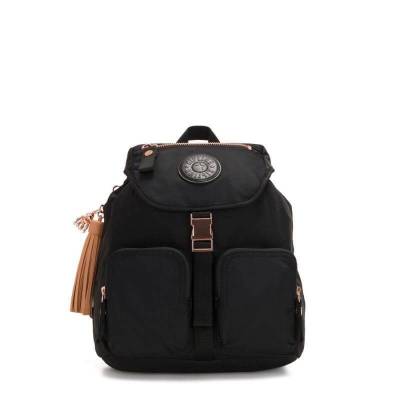 กระเป๋าสะพาย kipling Paka Plus Inan Medium Backpack M Rose Black collection ใหม่สุดน่ารักจากแบรนด์ kipling ดีเทลตกแต่งด้วยพู่ ลิง และอ่ะไหล่สีrose gold ดูหรูหรา ขนาดกำลังน่ารักพอเหมาะสำหรับใส่ของระหว่างวัน