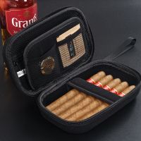 ▽ Multifunctional EVA Cigar Travel Case Tobacco Pipe Bag Portable Carry Case Pouch for Smoke Accessories Gadget for Men