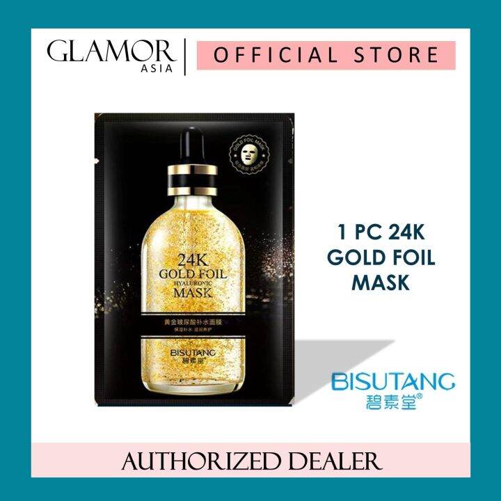 BISUTANG 24k Gold Foil Hyaluronic Mask Lazada PH
