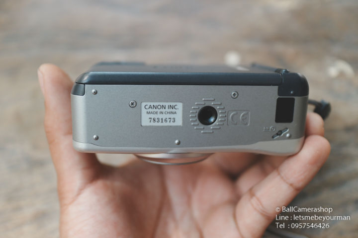 ขายกล้องฟิล์ม-compact-canon-sureshot-80u-มาพร้อมเลนส์-38-80mm-serial-7831673